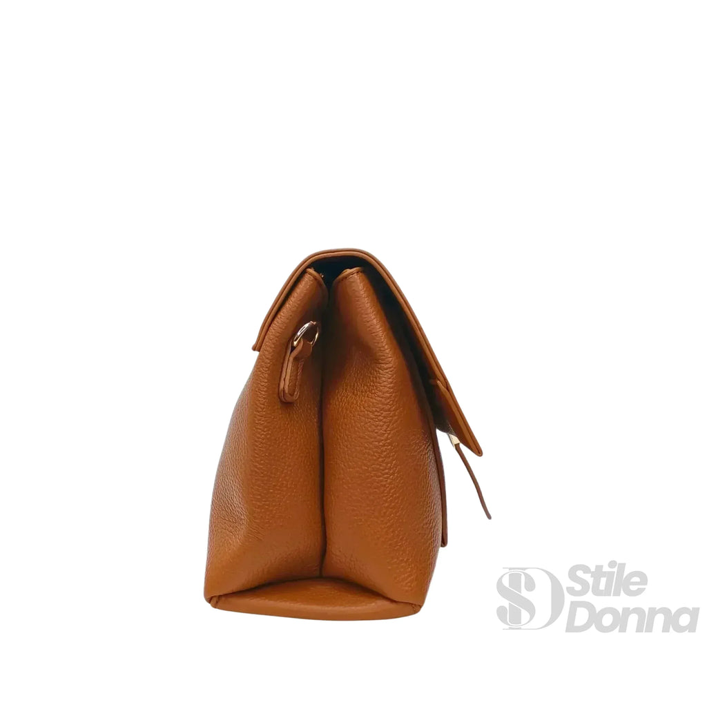 MS Pochette Marrone In Pelle Finta MS-9730