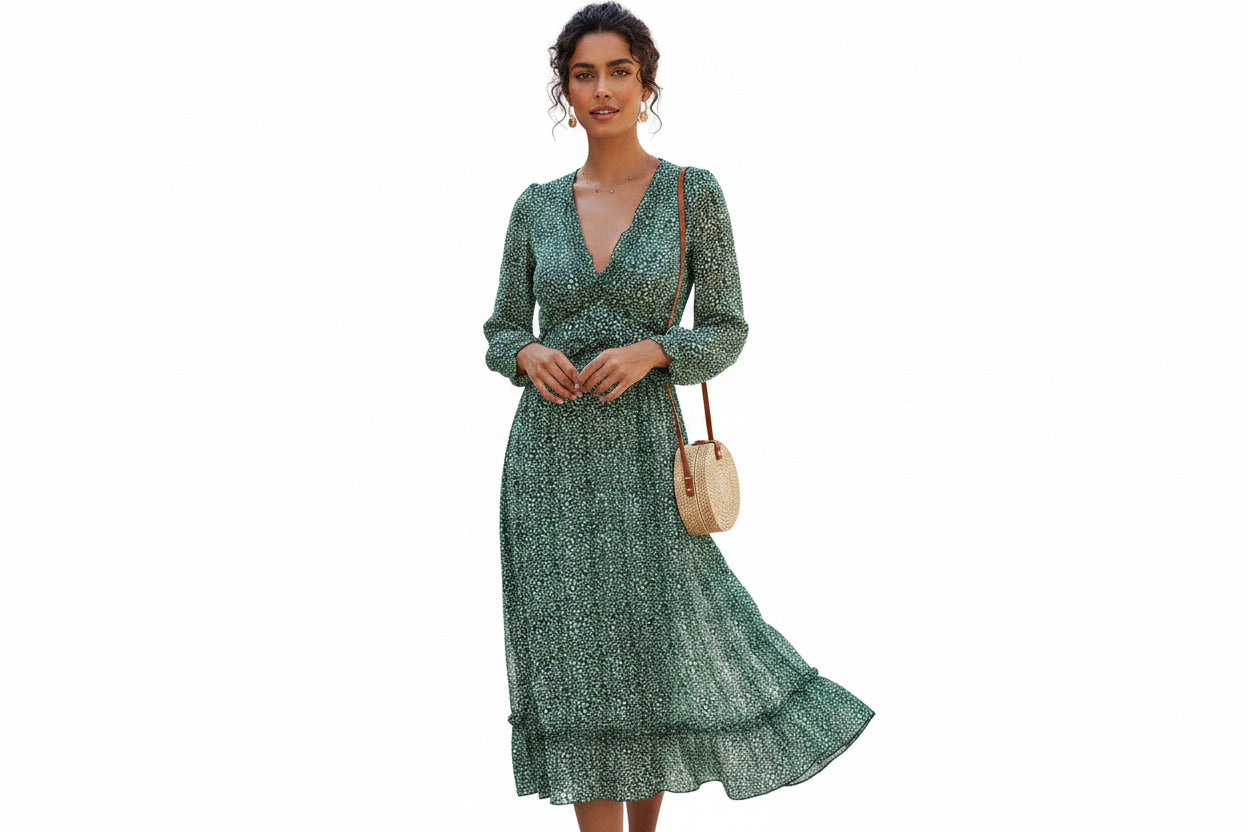 Vestito Donna Economico Primavera ed Estate – Abito Casual Elegante Estivo